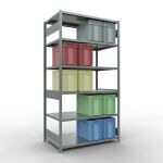 Grundregal, Fachbodenregal Stecksystem MULTIplus250, 2500...
