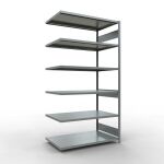 Anbauregal, Fachbodenregal Stecksystem MULTIplus250, 2500...