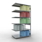 Anbauregal, Fachbodenregal Stecksystem MULTIplus250, 2500...