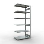 Anbauregal, Fachbodenregal Stecksystem MULTIplus250, 3000...