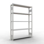 Grundregal, Fachbodenregal Stecksystem MULTIplus250, 2000...