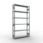 Grundregal, Fachbodenregal Stecksystem MULTIplus250, 2500...