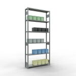 Grundregal, Fachbodenregal Stecksystem MULTIplus250, 3000...