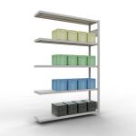 Anbauregal, Fachbodenregal Stecksystem MULTIplus250, 2000...