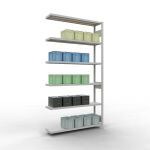 Anbauregal, Fachbodenregal Stecksystem MULTIplus250, 2500...