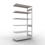 Anbauregal, Fachbodenregal Stecksystem MULTIplus250, 2500...