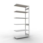 Anbauregal, Fachbodenregal Stecksystem MULTIplus250, 3000...