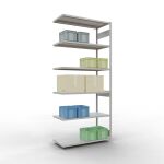 Anbauregal, Fachbodenregal Stecksystem MULTIplus250, 3000...