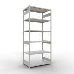 Grundregal, Fachbodenregal Stecksystem MULTIplus250, 3000...