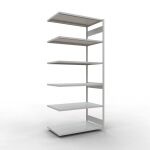 Anbauregal, Fachbodenregal Stecksystem MULTIplus250, 3000...