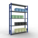 Grundregal, Fachbodenregal Stecksystem MULTIplus250, 2000...