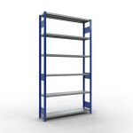 Grundregal, Fachbodenregal Stecksystem MULTIplus250, 2500...