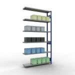 Anbauregal, Fachbodenregal Stecksystem MULTIplus250, 2500...