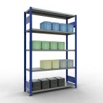 Grundregal, Fachbodenregal Stecksystem MULTIplus250, 2000...