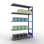 Anbauregal, Fachbodenregal Stecksystem MULTIplus250, 2000...