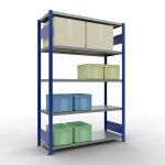 Grundregal, Fachbodenregal Stecksystem MULTIplus250, 2000...