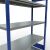 Grundregal, Fachbodenregal Stecksystem MULTIplus250, 2000 x 1300 x 500 mm (HxBxT), 5 Fachböden, Längenriegel, RAL 5010 enzianblau/verzinkt