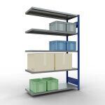 Anbauregal, Fachbodenregal Stecksystem MULTIplus250, 2000...