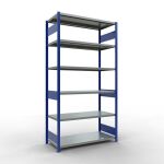 Grundregal, Fachbodenregal Stecksystem MULTIplus250, 2500...