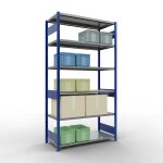 Grundregal, Fachbodenregal Stecksystem MULTIplus250, 2500...