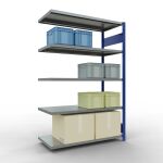 Anbauregal, Fachbodenregal Stecksystem MULTIplus250, 2000...
