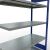Anbauregal, Fachbodenregal Stecksystem MULTIplus250, 2000 x 1300 x 600 mm (HxBxT), 5 Fachböden, Längenriegel, RAL 5010 enzianblau/verzinkt
