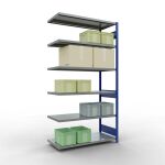 Anbauregal, Fachbodenregal Stecksystem MULTIplus250, 2500...