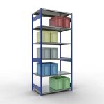 Grundregal, Fachbodenregal Stecksystem MULTIplus250, 3000...