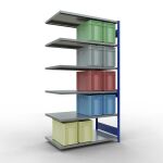 Anbauregal, Fachbodenregal Stecksystem MULTIplus250, 2500...