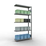 Anbauregal, Fachbodenregal Stecksystem MULTIplus330, 2000...