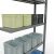 Anbauregal, Fachbodenregal Stecksystem MULTIplus330, 2000 x 1000 x 300 mm (HxBxT), 5 Fachböden, Längenriegel, verzinkt