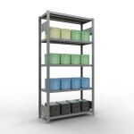 Grundregal, Fachbodenregal Stecksystem MULTIplus330, 2000...