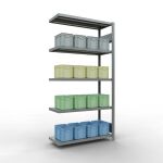 Anbauregal, Fachbodenregal Stecksystem MULTIplus330, 2000...