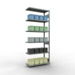 Anbauregal, Fachbodenregal Stecksystem MULTIplus330, 2500...
