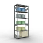 Grundregal, Fachbodenregal Stecksystem MULTIplus330, 2500...