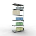 Anbauregal, Fachbodenregal Stecksystem MULTIplus330, 2500...