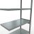 Anbauregal, Fachbodenregal Stecksystem MULTIplus330, 2500 x 1000 x 500 mm (HxBxT), 6 Fachböden, Längenriegel, verzinkt