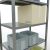 Grundregal, Fachbodenregal Stecksystem MULTIplus330, 2000 x 1000 x 600 mm (HxBxT), 5 Fachböden, Längenriegel, verzinkt