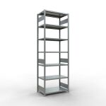 Grundregal, Fachbodenregal Stecksystem MULTIplus330, 3000...