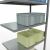 Anbauregal, Fachbodenregal Stecksystem MULTIplus330, 3000 x 1000 x 600 mm (HxBxT), 7 Fachböden, Längenriegel, verzinkt