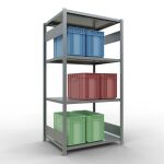 Grundregal, Fachbodenregal Stecksystem MULTIplus330, 2000...