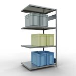 Anbauregal, Fachbodenregal Stecksystem MULTIplus330, 2000...