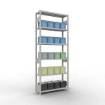 Grundregal, Fachbodenregal Stecksystem MULTIplus330, 2500...