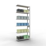 Anbauregal, Fachbodenregal Stecksystem MULTIplus330, 2500...