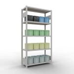 Grundregal, Fachbodenregal Stecksystem MULTIplus330, 2000...