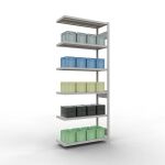 Anbauregal, Fachbodenregal Stecksystem MULTIplus330, 2500...