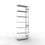 Anbauregal, Fachbodenregal Stecksystem MULTIplus330, 3000...