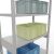 Grundregal, Fachbodenregal Stecksystem MULTIplus330, 2500 x 1000 x 500 mm (HxBxT), 6 Fachböden, Längenriegel, RAL 7035 lichtgrau