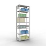 Grundregal, Fachbodenregal Stecksystem MULTIplus330, 3000...