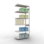 Anbauregal, Fachbodenregal Stecksystem MULTIplus330, 2500...